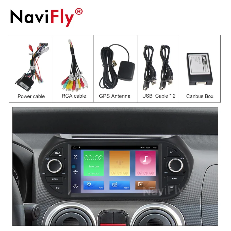 HD 1024*600 Android 9 1 автомобильный мультимедийный плеер GPS радиоприёмник FM