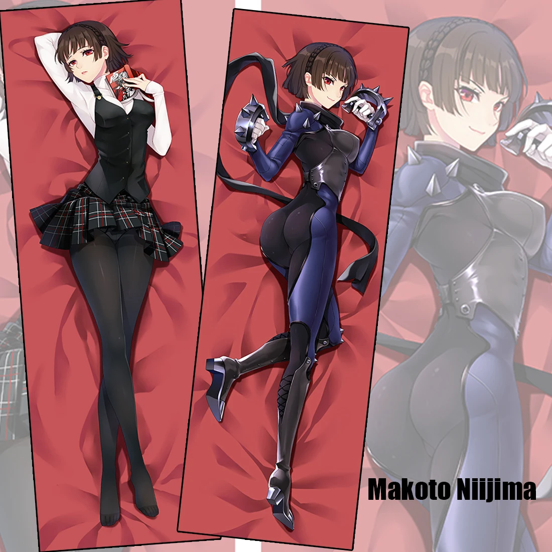 PERSONA5 Makoto Niijima Haru Okumura Anne Takamaki Futaba милая аниме Подушка Dakimakura чехол обнимающий тело