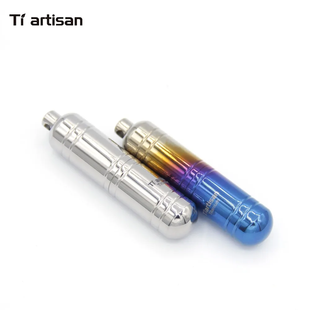 Tiartisan портативный водонепроницаемый титановый контейнер для повседневного