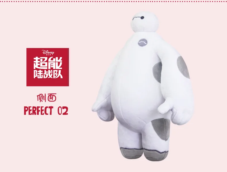 40 см disney Big Hero Baymax плюшевые куклы Baymax, набивная мягкие куклы робот Снеговик из плюша большой белый детский спальный компаньон