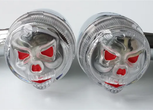 

Freeshipping 3D RED EYE SKULL BULLET TURN SIGNALS for HARLEY SHADOW V-STAR VULCAN BOULEVARD Old School Clubman Cruiser CUSTOM