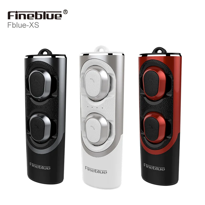 Беспроводная Bluetooth 5 0 гарнитура Fineblue XS TWS двойные мини наушники с разъемом HD