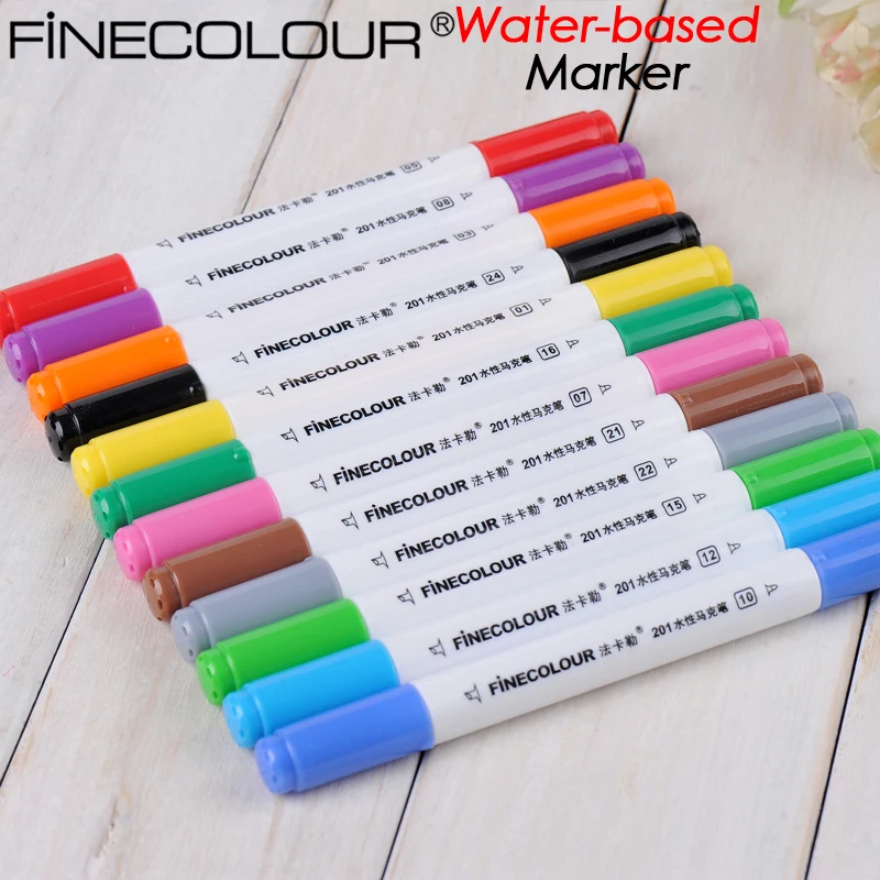 24 P Цвета самостоятельного выбора комплект finecolour201 маркером жидкость-lnk воды
