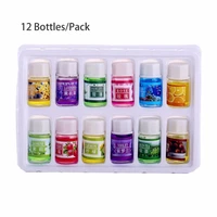 12 bottlespack natural plants fragrance 3ml essential oil for diy aromatherapy humidifier perfume smell purifying air oil