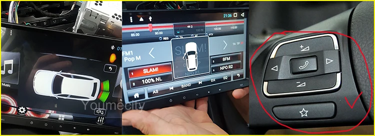 Восьмиядерный автомобильный dvd-плеер видео для Volkswagen GOLF 5 6 POLO Passat B6 B7 радио Gps стерео Android 9,0