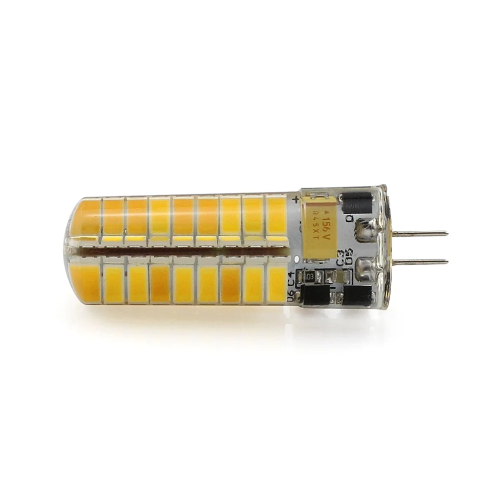 Светодиодный G4 лампы 12V 24V 3W 72 светодиодный s SMD 5730 хрустальная люстра светильник