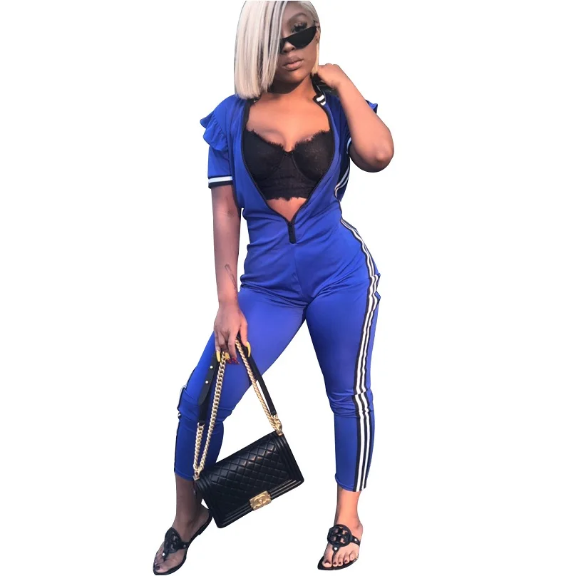 One Piece Woman Rompers Fashion 2018 Summer Overalls Wide Leg Casual Loose Playsuits Long Jumpsuit For Women Party Tops | Женская одежда