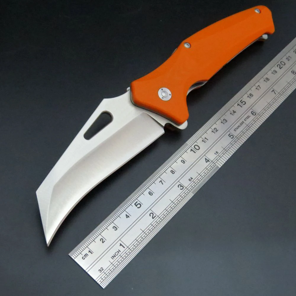 BJL новейшая продажа складной нож G10 ручка + 9Cr стальной клинок походный охотничий
