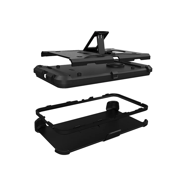 3 IN ONE Z982 case waist Belt Clip Holster Stand Phone Cases For ZTE Blade Z MAX sports phone holder cover kickstand |