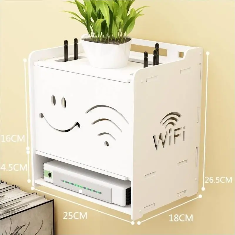 MODEL J Украшение маршрутизатор Европа Экранирование wifi гостиная шкаф розетка крышка полка стеки стеллаж для хранения ТВ приставка - Цвет: MODEL J