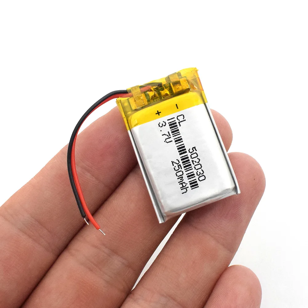 Литий полимерные Сменные литий аккумуляторы 502030 3 7 В 250 мАч для MP3 Bluetooth гарнитуры