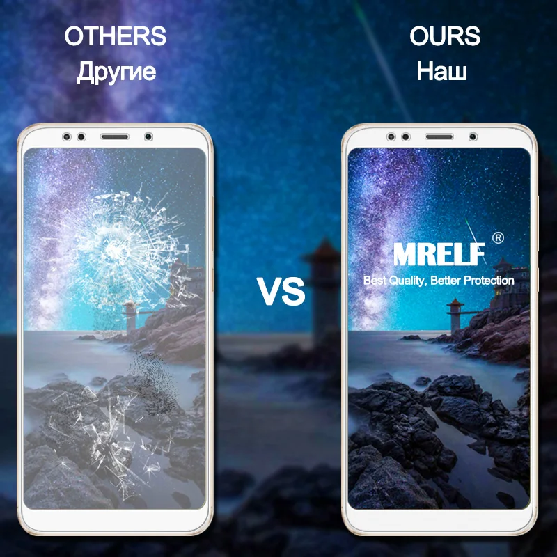 MRELF закаленное стекло для Xiaomi Redmi 5 Защита экрана телефона Защитное Plus