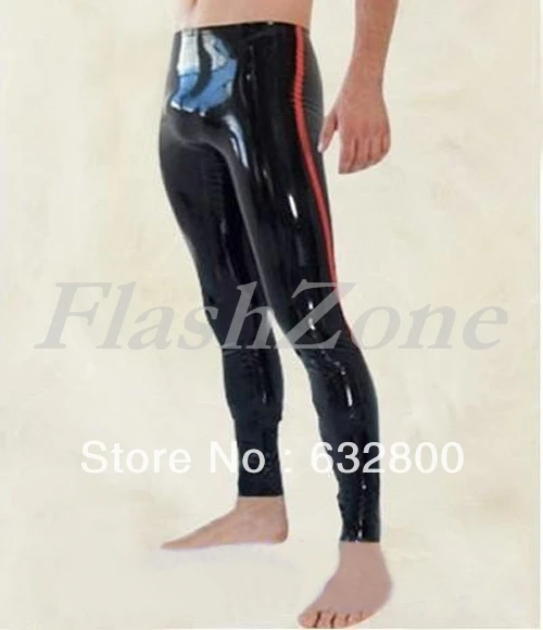 Мужские резиновые леггинсы в полоску латексные брюки|legging white|trousers babytrousers jeans |