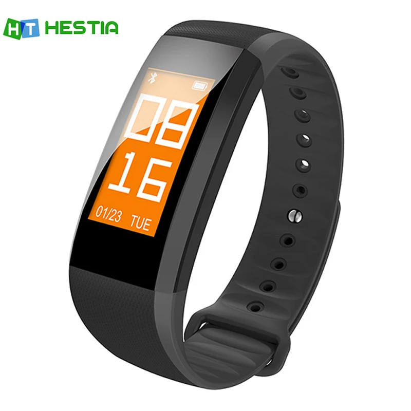 HESTIA M99 умный Браслет цветной OLED пульсометр Монитор артериального давления фитнес