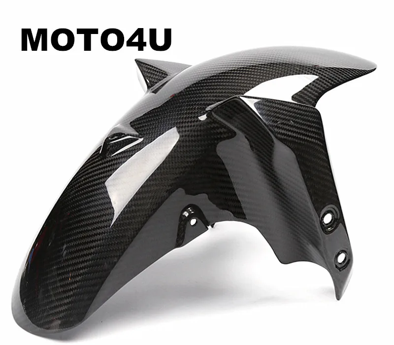 Защитное стекло для мотоцикла Yamaha MT09 углеродное волокно переднее крыло