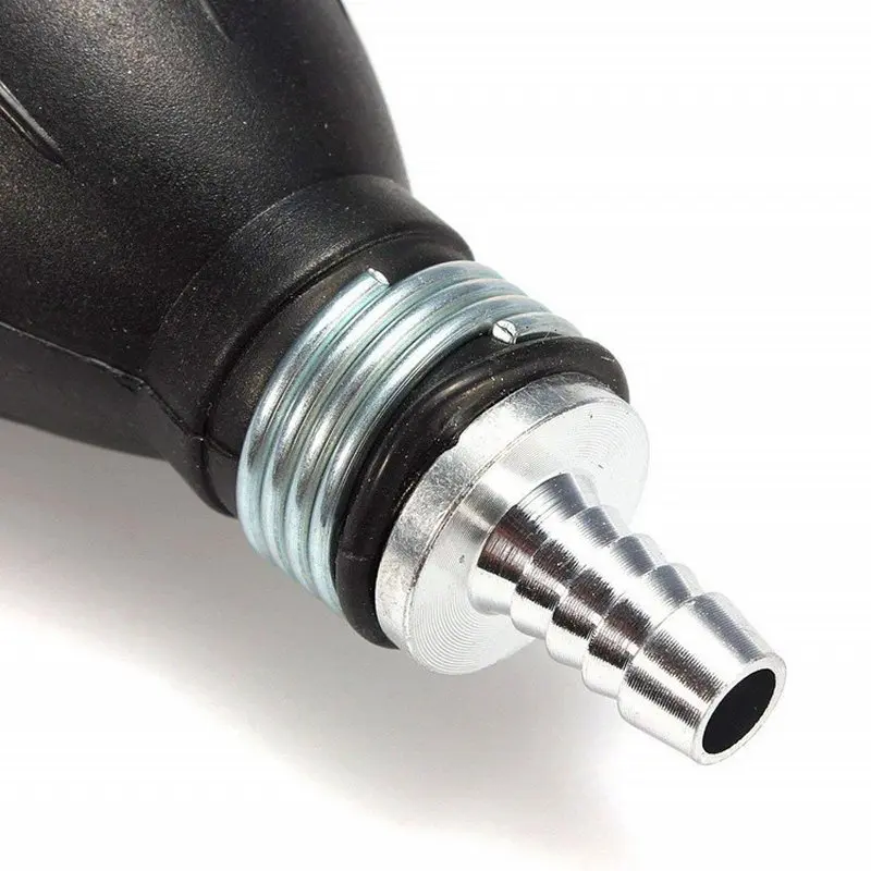 Universal Fuel Pump Rubber Manual Transfer Liquid Gasoline Petrol Diesel Aluminum Tube 6/8/10/12mm For Car Boat | Автомобили и