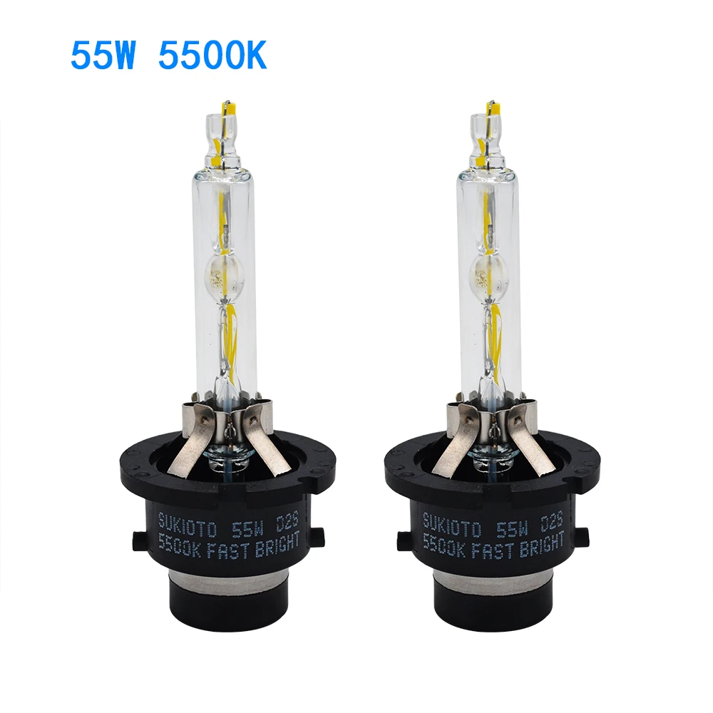 SKYJOYCE D2S D4S HID сменный лампы Супер яркий 5500 к D2S D4S 55Вт HID лампы для D2S D4S фар автомобиля комплект ballast HID