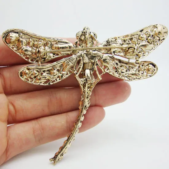 Брошь в виде стрекозы новом винтажном стиле|brooch fashion|brooch pin hair clipbrooch bow |