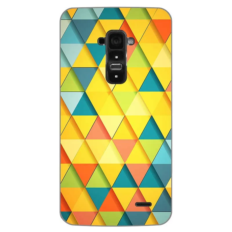 Для LG G Flex D958 F340L F340S чехол твердый пластиковый чехол на заднюю панель чехол s абстрактный Твердый чехол с рисунком - Цвет: C006