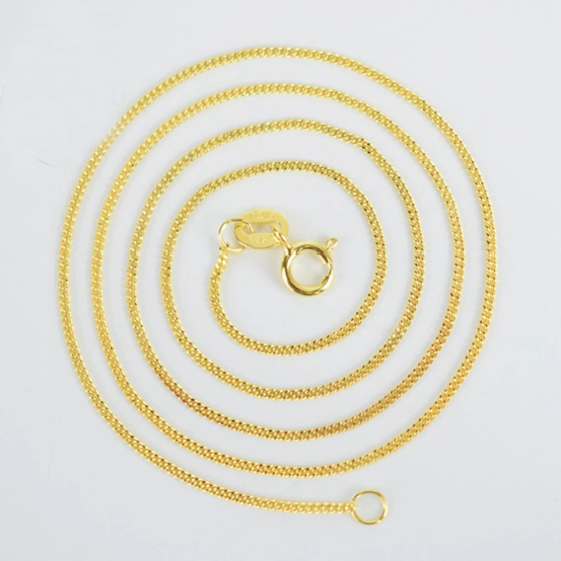 Ожерелье из серебра 925 пробы для женщин и мальчиков|chain necklace|necklaces for womencurb chain |