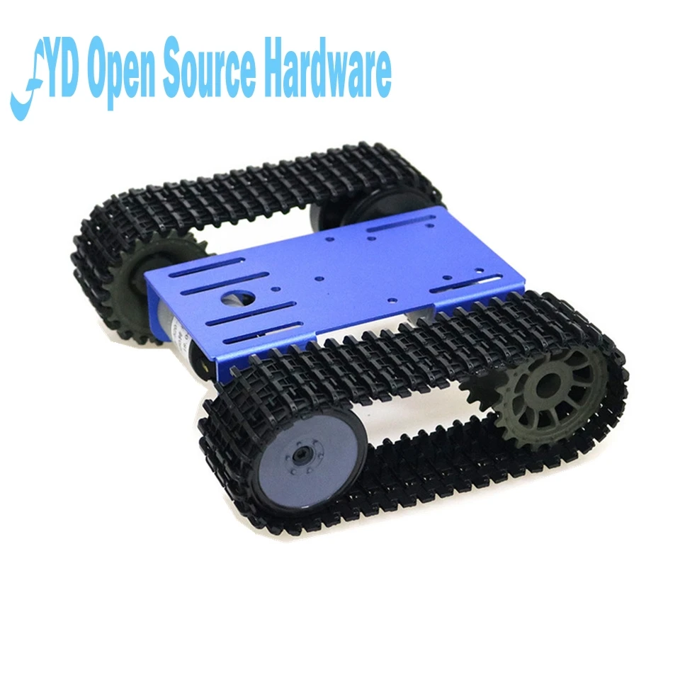 Шасси для смарт робота arduino mini T101 гусеничная машина платформа с мотором 33GB 520