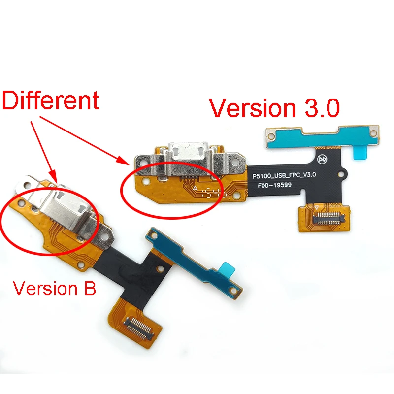 

For Lenovo YOGA Tab 3 YT3-X50L yt3-x50f yt3-x50 yt3-x50m p5100_usb_fpc_v3.0 USB Dock Connector Charging Port Broad Flex Cable