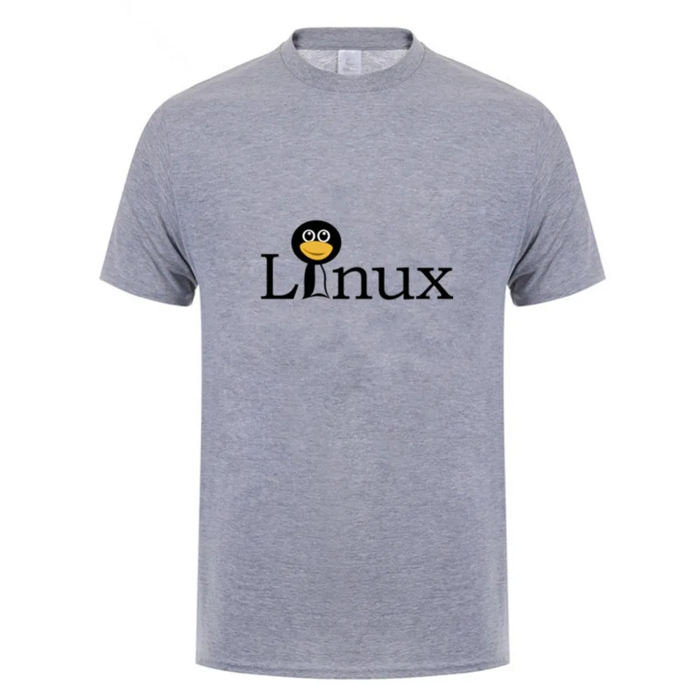 Забавные Linux Пингвин Jokerman Для мужчин кв футболка смокинг шокунин Футболка