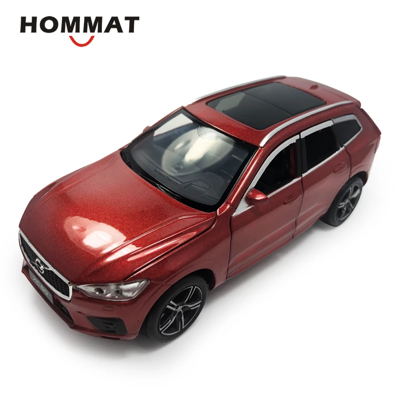 HOMMAT Simulation 1 \ 32 масштаб XC60 модель автомобиля 1:32 литье под давлением и игрушечный транспорт Игрушечная модель автомобиля из Сплава Подарочные игрушки для детей