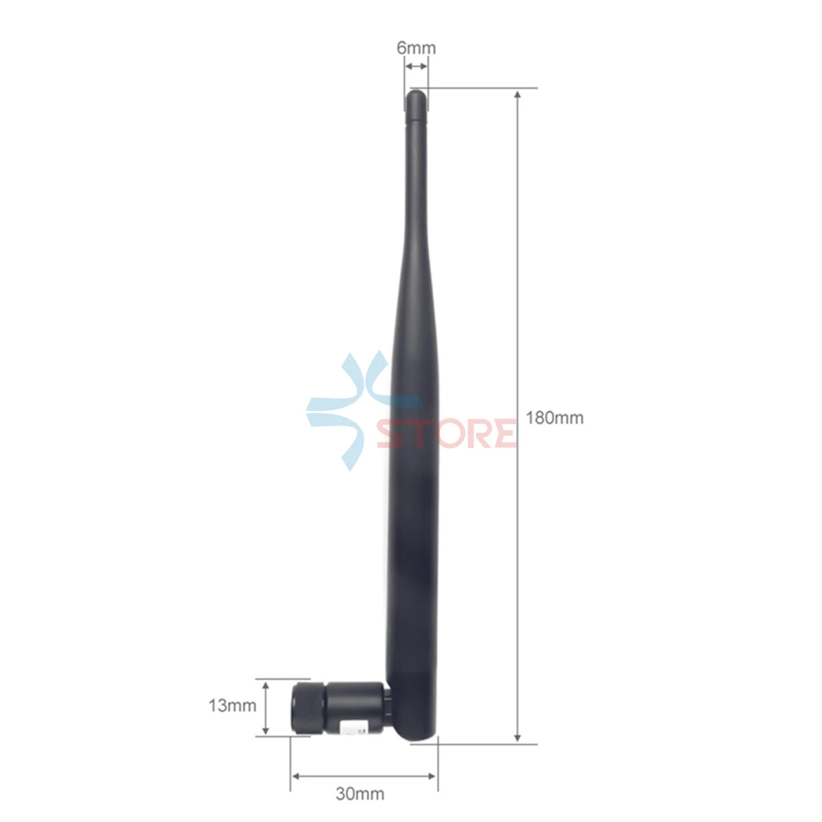 1 шт. 3dbi 6dbi 433 МГц GSM антенна SMA разъем резины беспроводная Wi Fi ретранслятор |