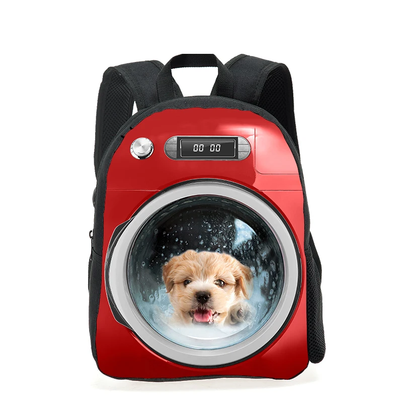 Милая кошка собака для детей мини школьная сумка детского сада Детская печати