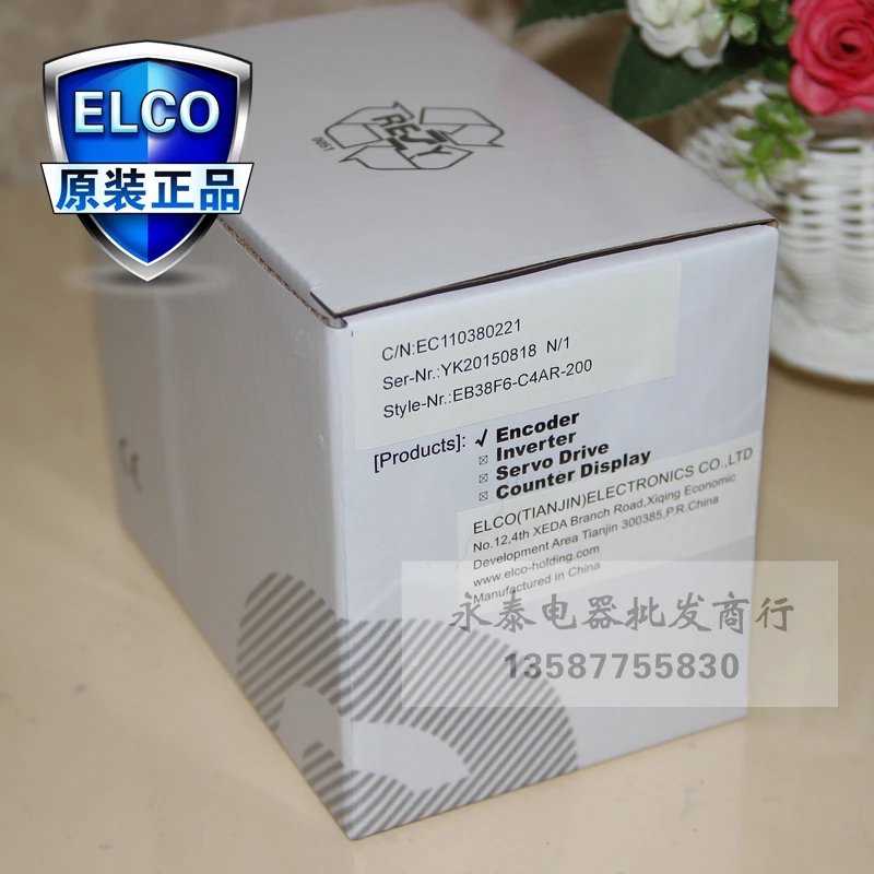 EB38F6-C4AR-200 ELCO роторный кодировщик гарантия один год