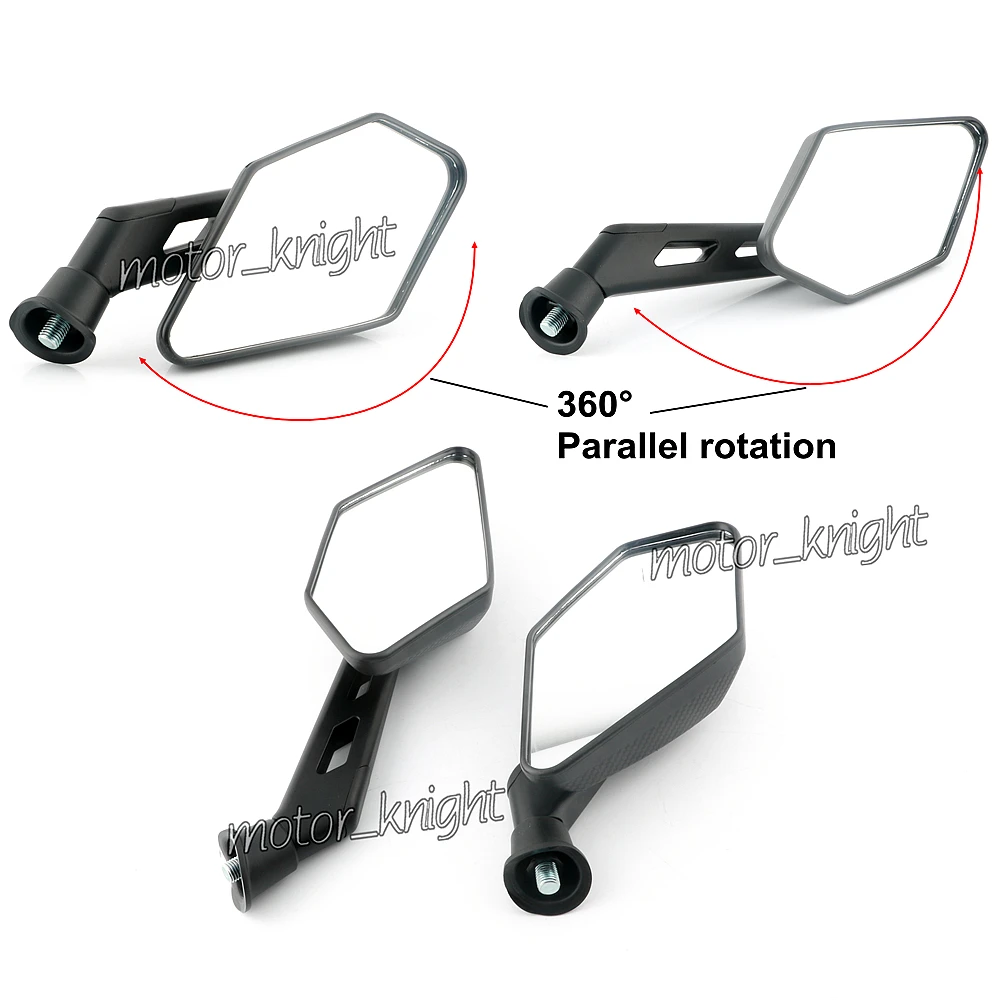 Зеркало заднего вида для Мотоцикла Suzuki SV650 SV650X SV1000 GSR 250 400 650 gsxs1000 750 8/10 мм|Боковые