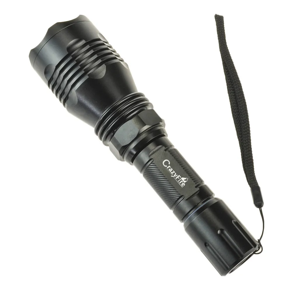 США Тактический Светодиодный Фонарик 1 режим Long Range Свет Охота фонарик Cree XRE 802