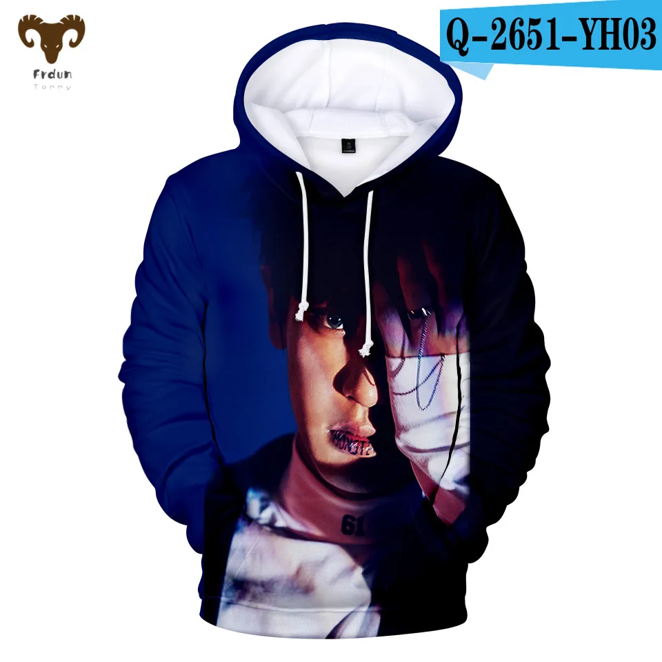 1 Frdun Tommy 3D печатные EXO толстовки Толстовка Мужская Аниме Мода Kpop Повседневная Новое поступление унисекс для взрослых/детей мягкая толстовка - Цвет: 1