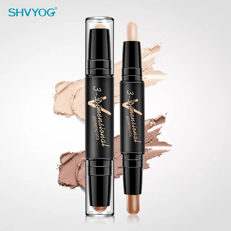 Face Concealer Pen SHVYOG консилер ручка бронзаторы матовая основа для лица макияж глаз макияж карандаш Профессиональный базовый инструмент косметика для блеска - Цвет: Face Concealer Pen