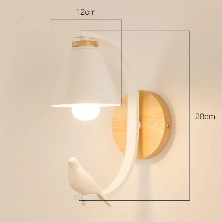 Скандинавский современный настенный светильник LED Железный WandLamp креативные