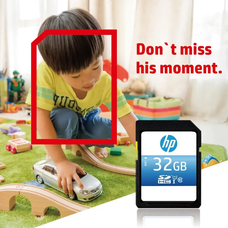 Hp SD карты памяти 32 Гб SDHC U1 класс 10 4K 90 МБ/с. Kaart записки флеш накопитель