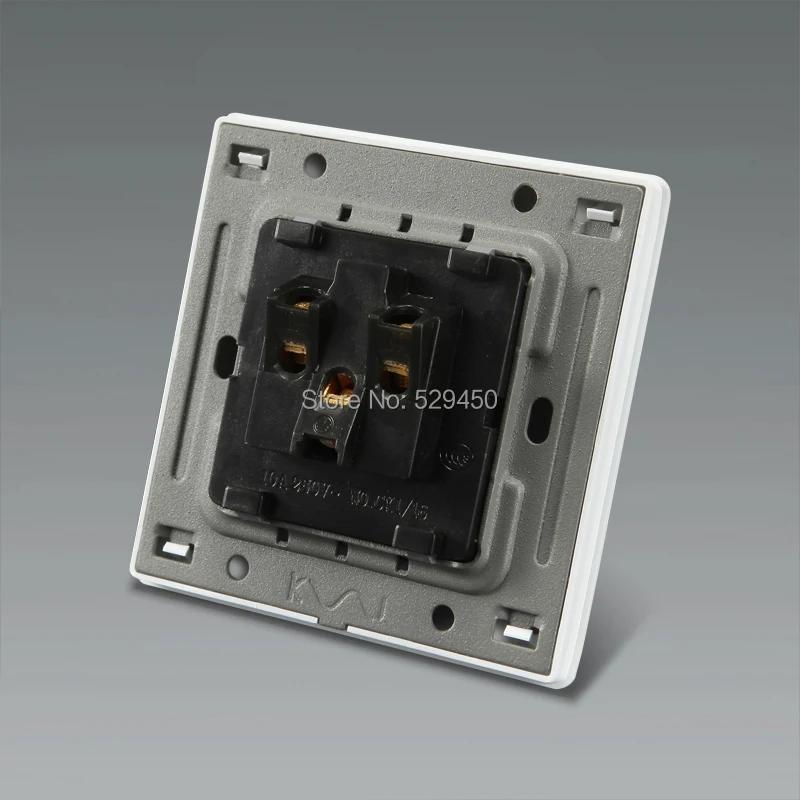 COSWALL модная универсальная настенная электрическая розетка с 3 отверстиями