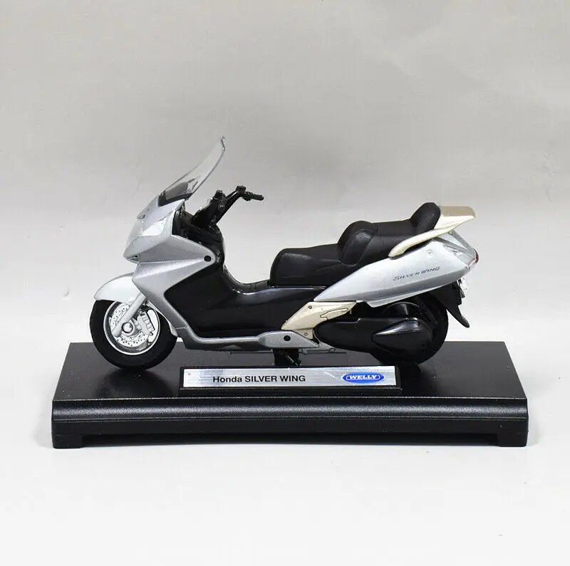 Welly 1:18 Honda Silver Wing модель мотоцикла велосипед игрушка Новый в коробке| |
