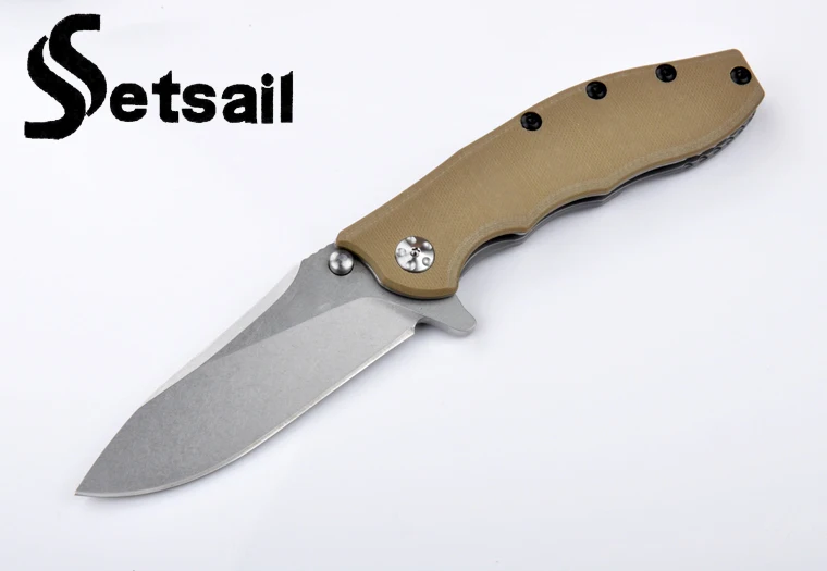 Setsail ZT0562 9CR G10 ручка Выживания Складной Универсальный Ножи Отдых На Природе Охота