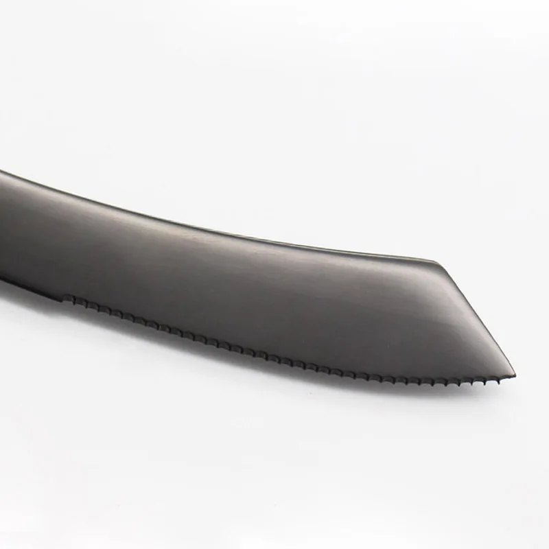 2 шт./костюм для мальчиков футболка + штаны черный узор нож и вилка набор 304