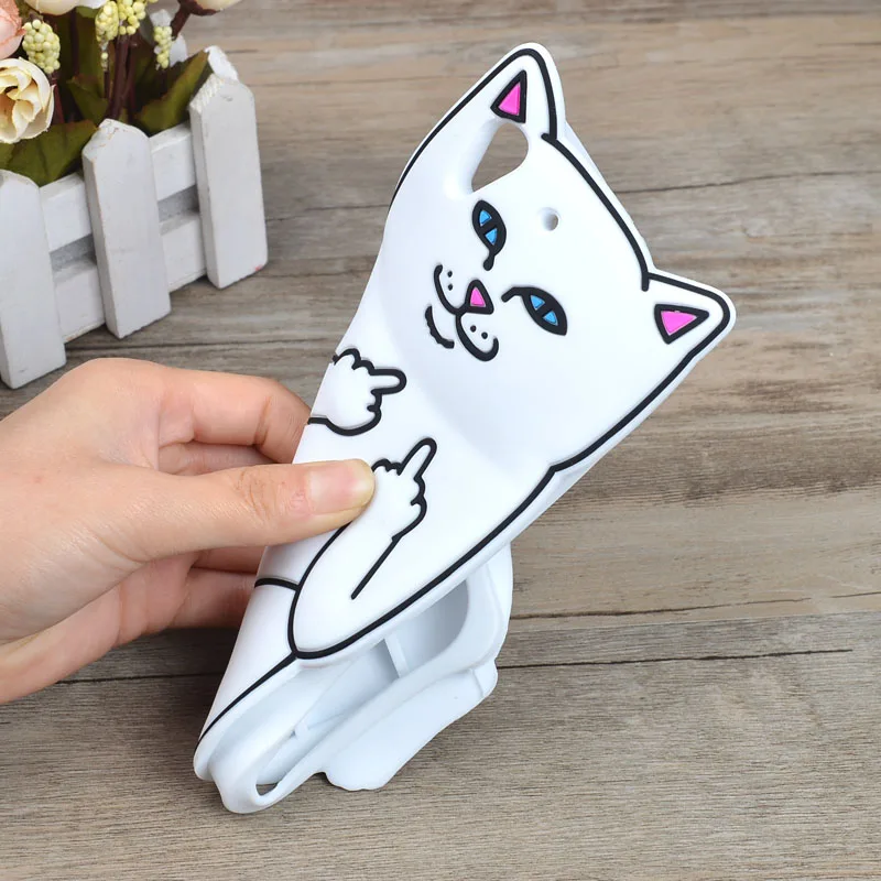 Карманные Cat Мультфильм Картина Силиконовые Case Для Huawei Honor 5A 5.5 дюймов/Huawei Y6 II 2