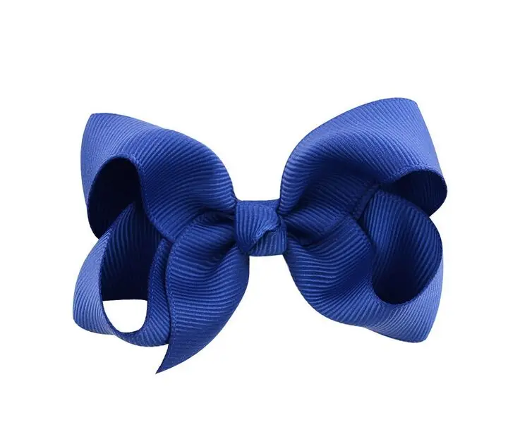 1 шт. 3'hair лук Grosgrain лента для волос банты аксессуары с зажимом многослойный бант украшения для волос шпильки R
