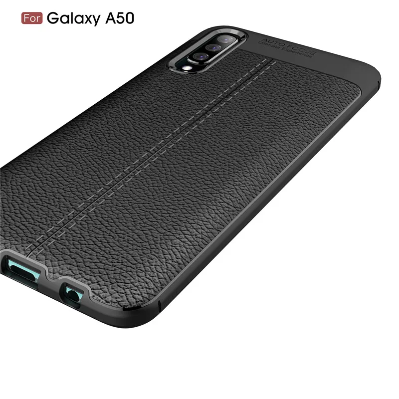 A 50 ТПУ чехол для Samsung Galaxy A50 GalaxyA50 задняя крышка тонкий мягкий защитный смартфона