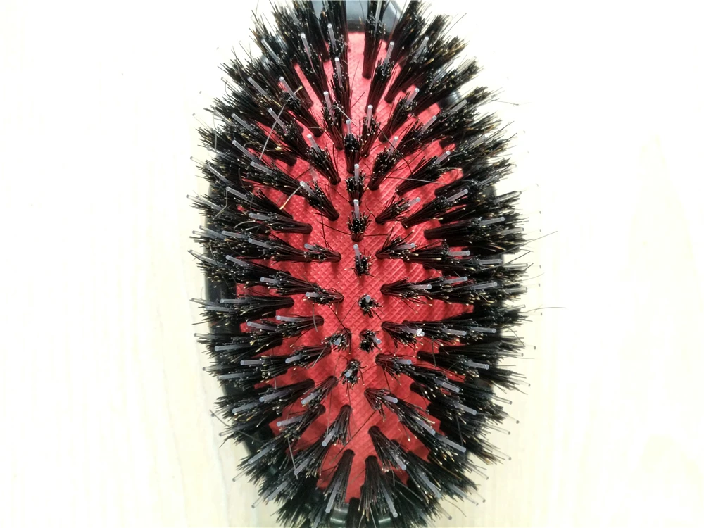 1 шт. расческа для наращивания волос из натуральной щетины кабана|natural hair combs|bristle