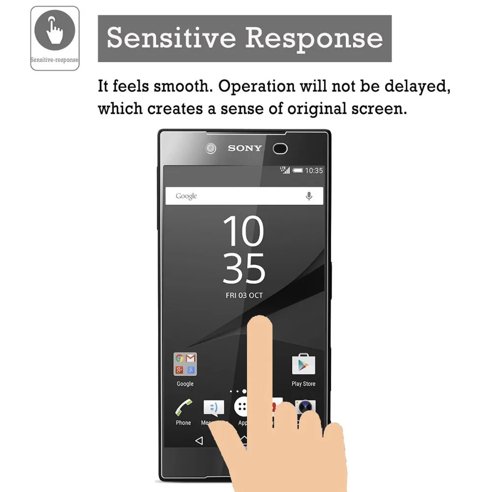 Защитное стекло для Sony Xperia Z, Z1, Z2, Z3, Z4, Z5, Z2a, M2