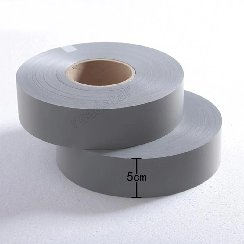 5 см ширина T/C светоотражающая ткань пришить на безопасную Одежду RS 822|fabric