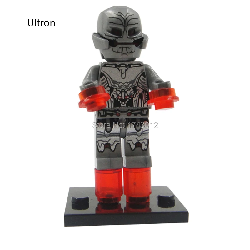 30 шт. Super Heroes Ultron желтая куртка Женская ОСА Egghead кирпичи собрать Строительные