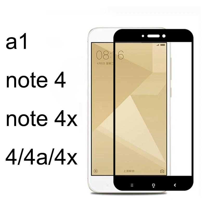 Защитное стекло для xiaomi redmi note 4x xiami 4 4a 4x4 xiomi a1 Защитная пленка экрана защита