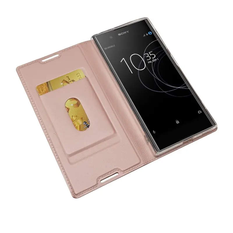 Чехол для телефона HereCase чехол-кошелек Sony Xperia XA1 Plus откидной ультра элегантный